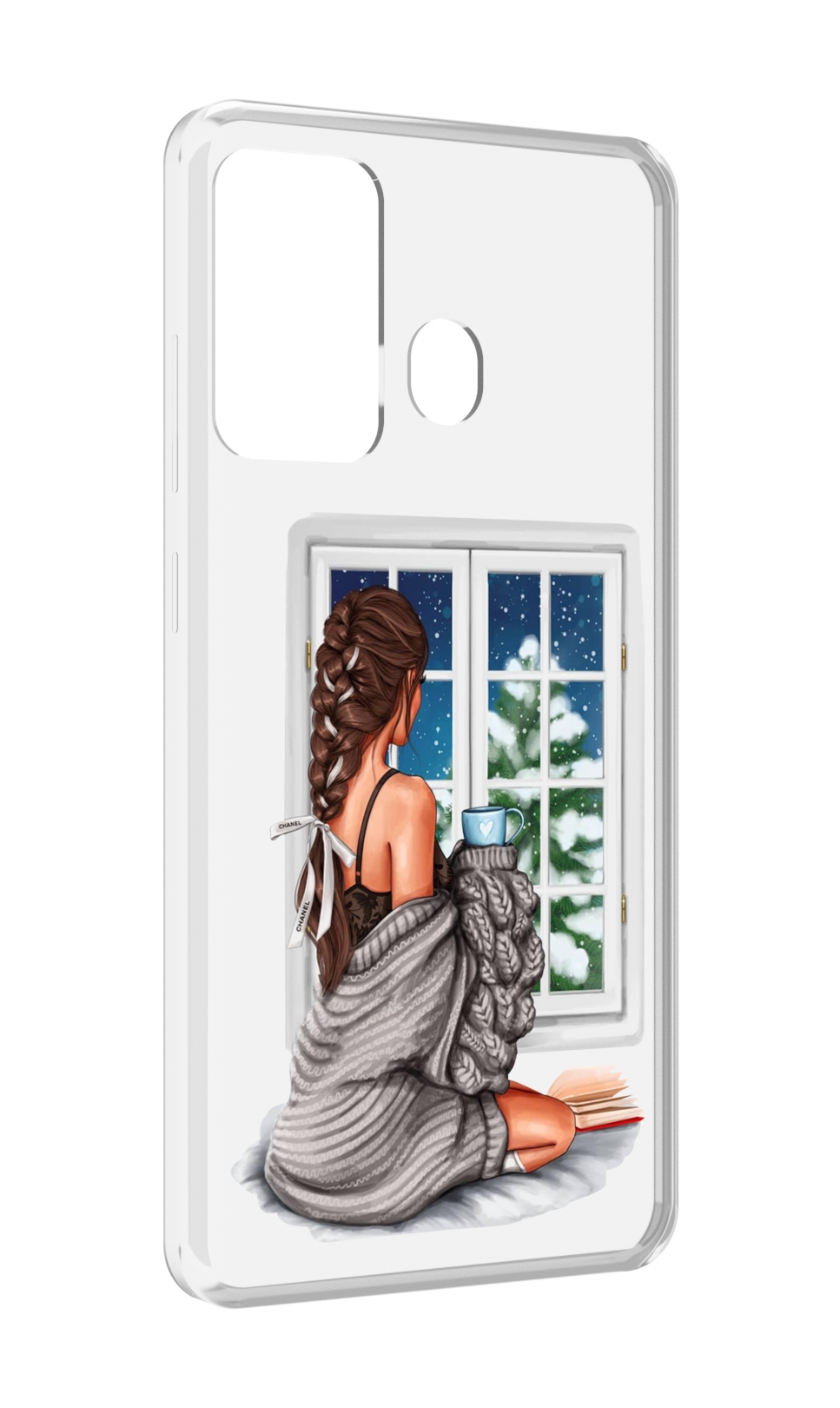 

Чехол MyPads уютное-зимнее-окно женский для ITEL A27 / ITEL P17, Прозрачный, Tocco