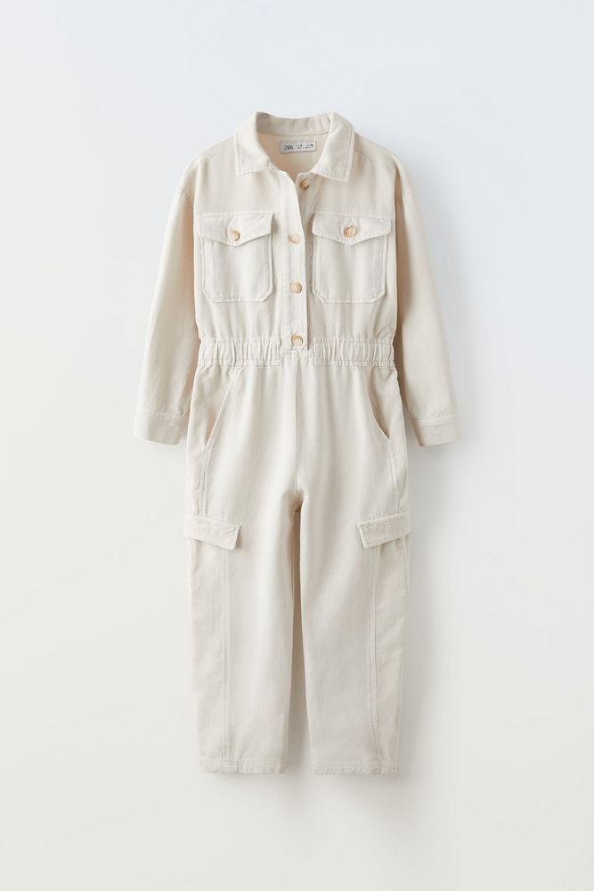 

Комбинезон детский ZARA 0670248, светло-бежевый, 164, 0670248