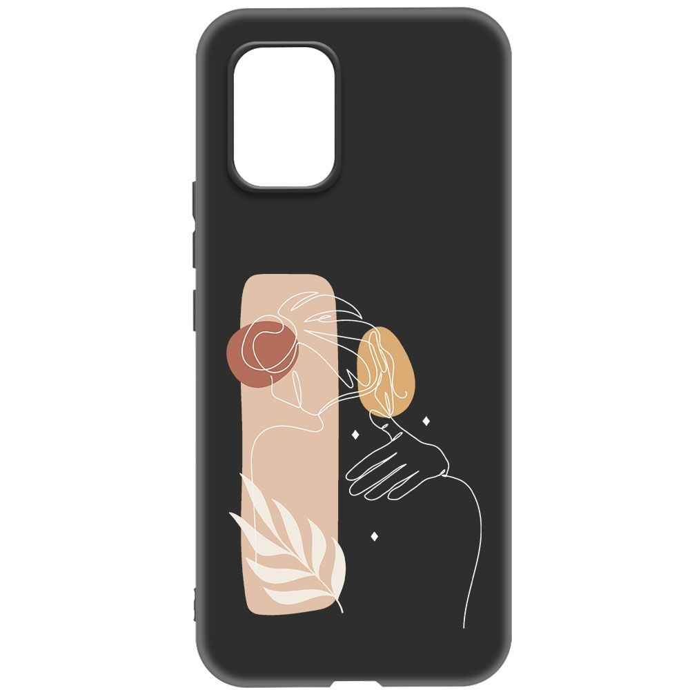 

Чехол-накладка Krutoff Soft Case Нежность для Xiaomi Mi 10 Lite черный