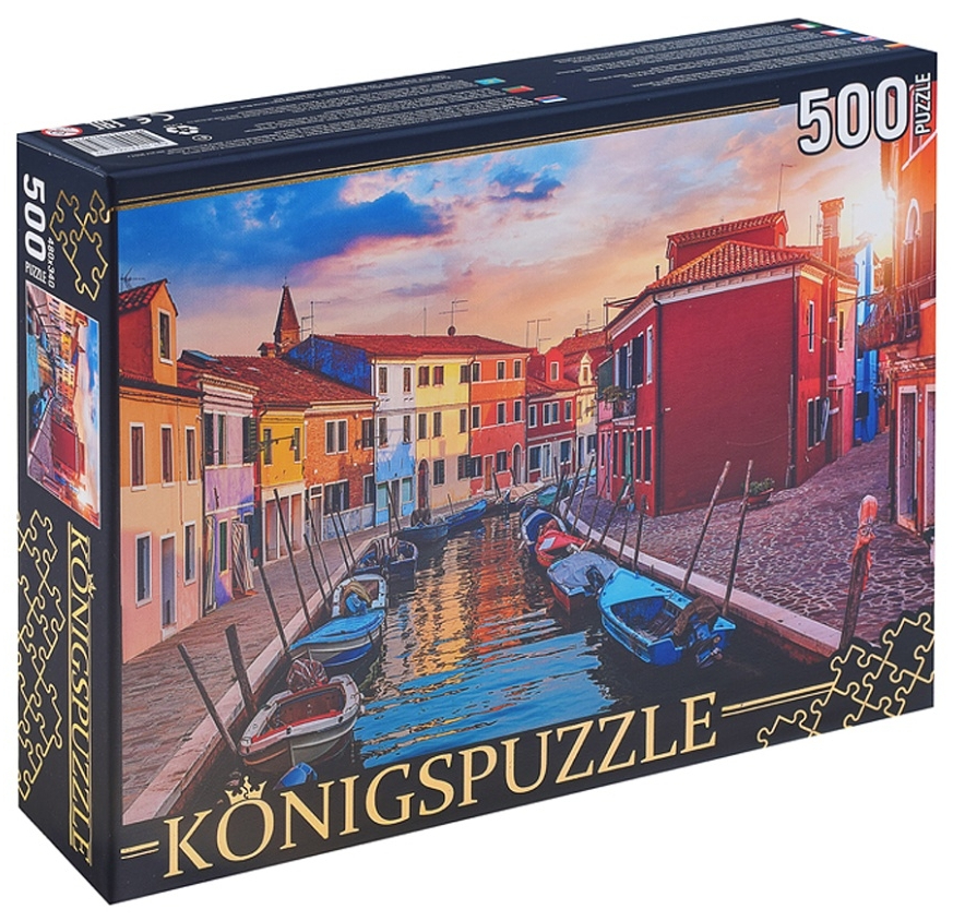 

Пазл Konigspuzzle Венеция. Остров Бурано 500 деталей