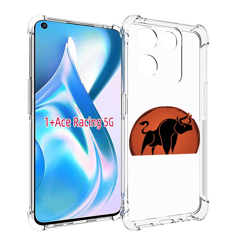 

Чехол Mypads Бык-2 Для Oneplus Ace Racing, Прозрачный, Tocco