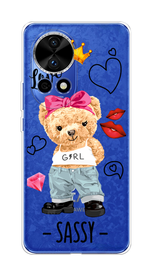 

Чехол на Huawei Nova 12 Pro "Sugar Mommy", Голубой;белый;розовый, 6123150-1