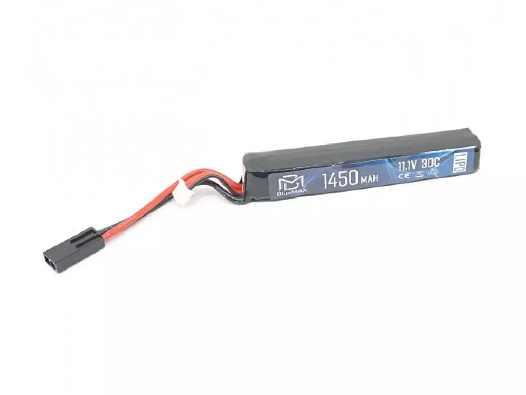 АКБ BlueMax 11.1V Lipo 1450 mAh 30C stick, 22x16,5x115 мм