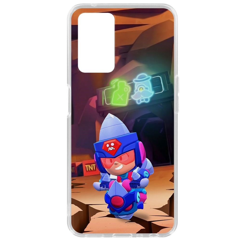 

Чехол Brawl Stars-Ультрабурильщица Джеки для Oppo A96, Прозрачный