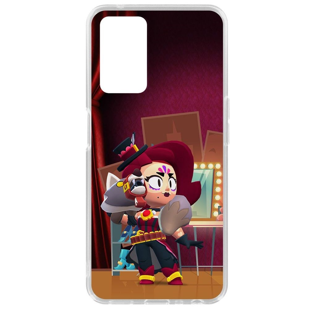 

Чехол Brawl Stars-Лихая Лола для Oppo A96, Прозрачный