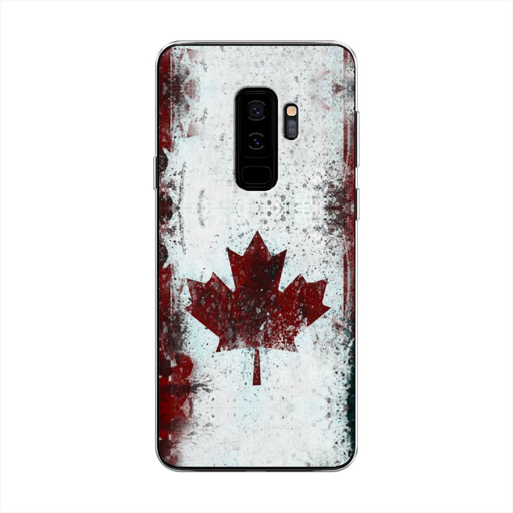 

Чехол Awog на Samsung Galaxy S9 + "Канада", Белый;красный;черный, 25850-5