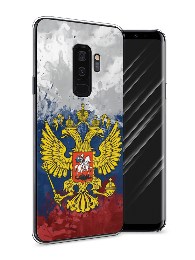 

Чехол Awog на Samsung Galaxy S9 + "РФ", Белый;синий;красный, 25850-5