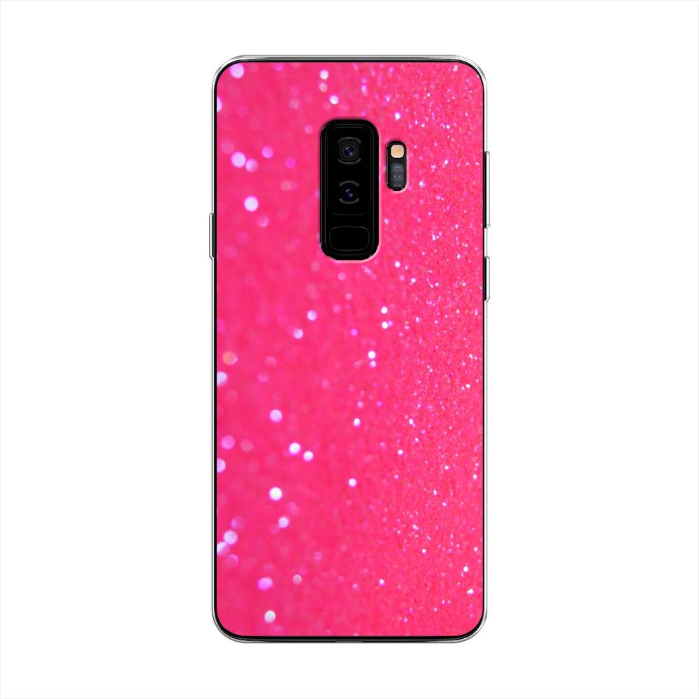 

Чехол Awog "Малиновые блестки рисунок" для Samsung Galaxy S9 +