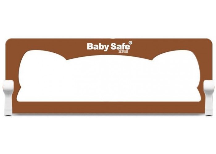 Барьер для кроватки Baby Safe 120 х 66 см Коричневый 3887₽