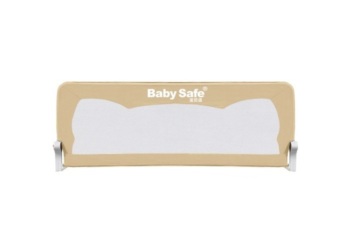 Барьер для кроватки Baby Safe Ушки 150х42 Бежевый 4082₽