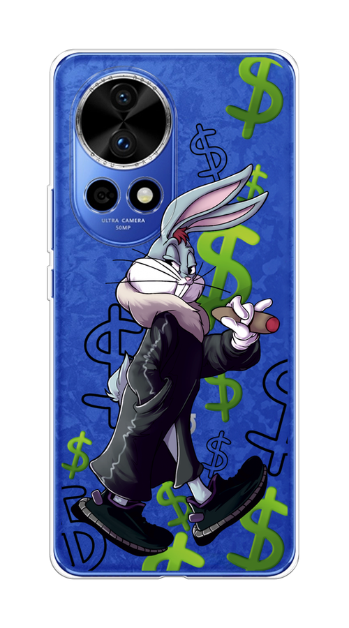 

Чехол на Huawei Nova 12 Pro "Rich Bugs Bunny", Зеленый;черный;голубой, 6123150-1