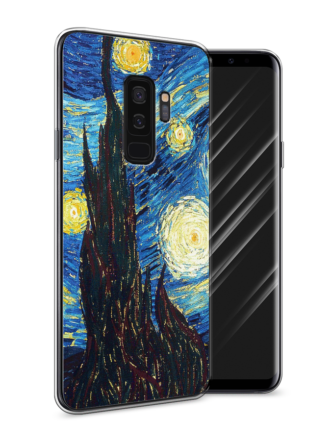 

Чехол Awog на Samsung Galaxy S9 + "Ван Гог Звездная ночь", Желтый, 25850-9