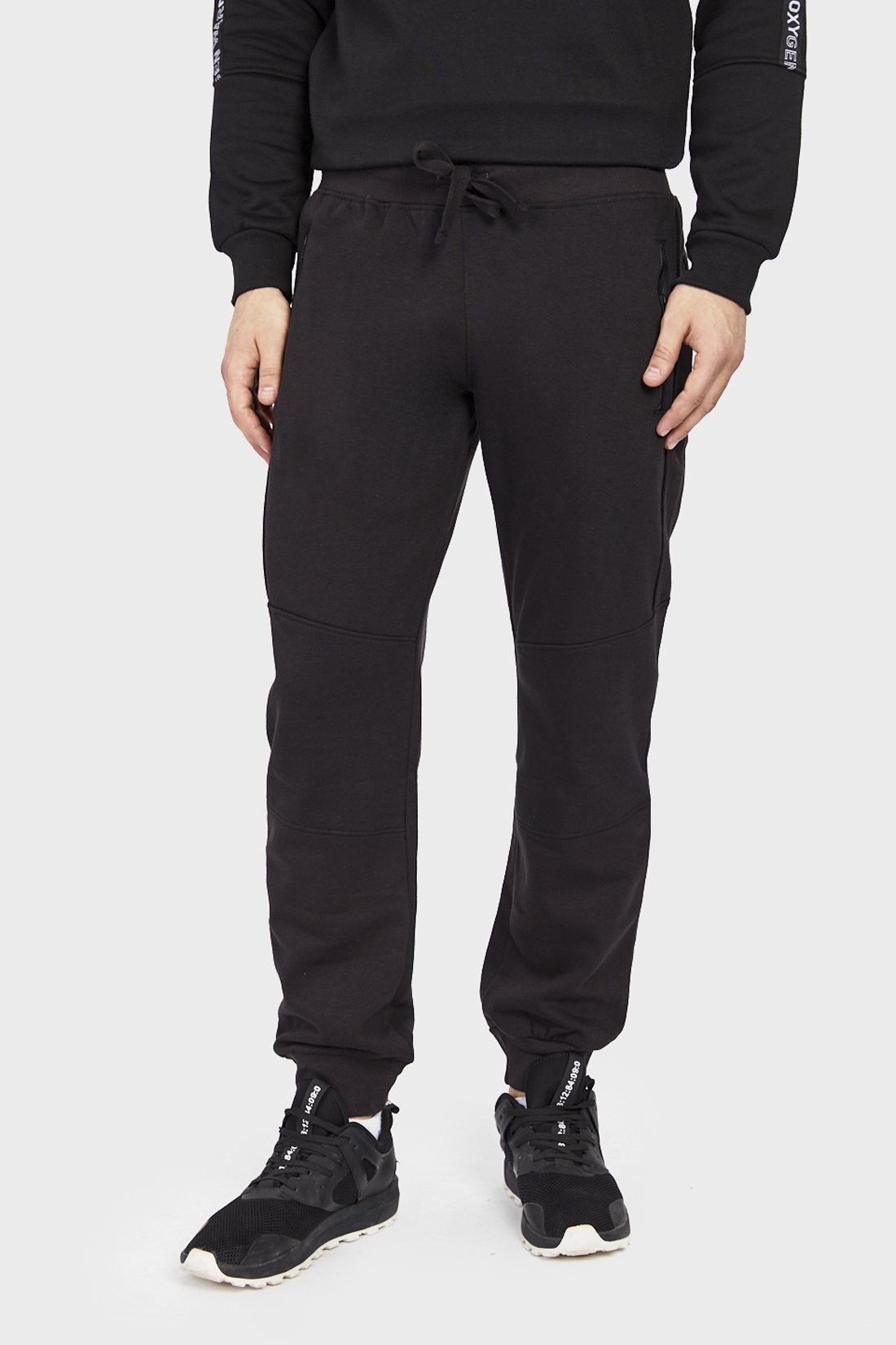 

Спортивные брюки мужские BLUE SEVEN blue 7 384515 черные 2XL, blue 7 384515