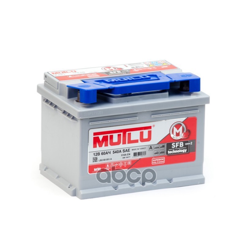 

Аккумулятор Mutlu Sfb M2 60 О/П 510a L2.60.051.A Mutlu арт. L2.60.051.A, L260051A