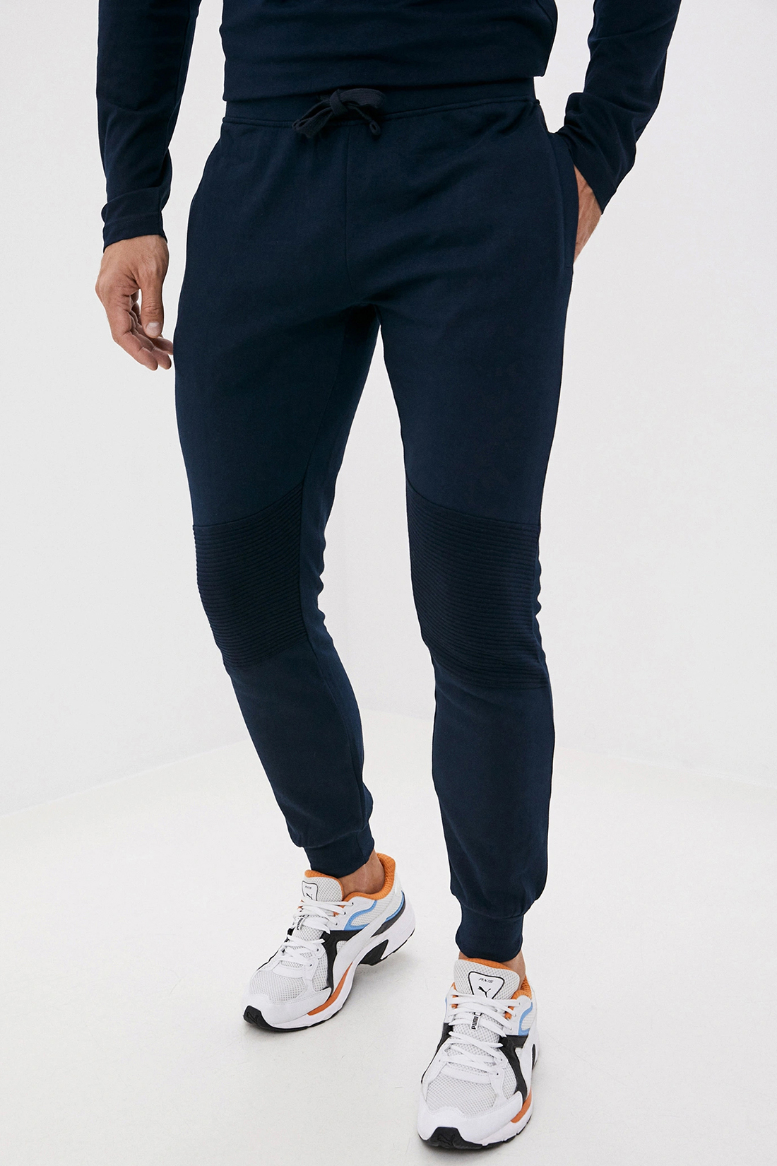 

Спортивные брюки мужские BLUE SEVEN blue 7 384514 синие XL, blue 7 384514