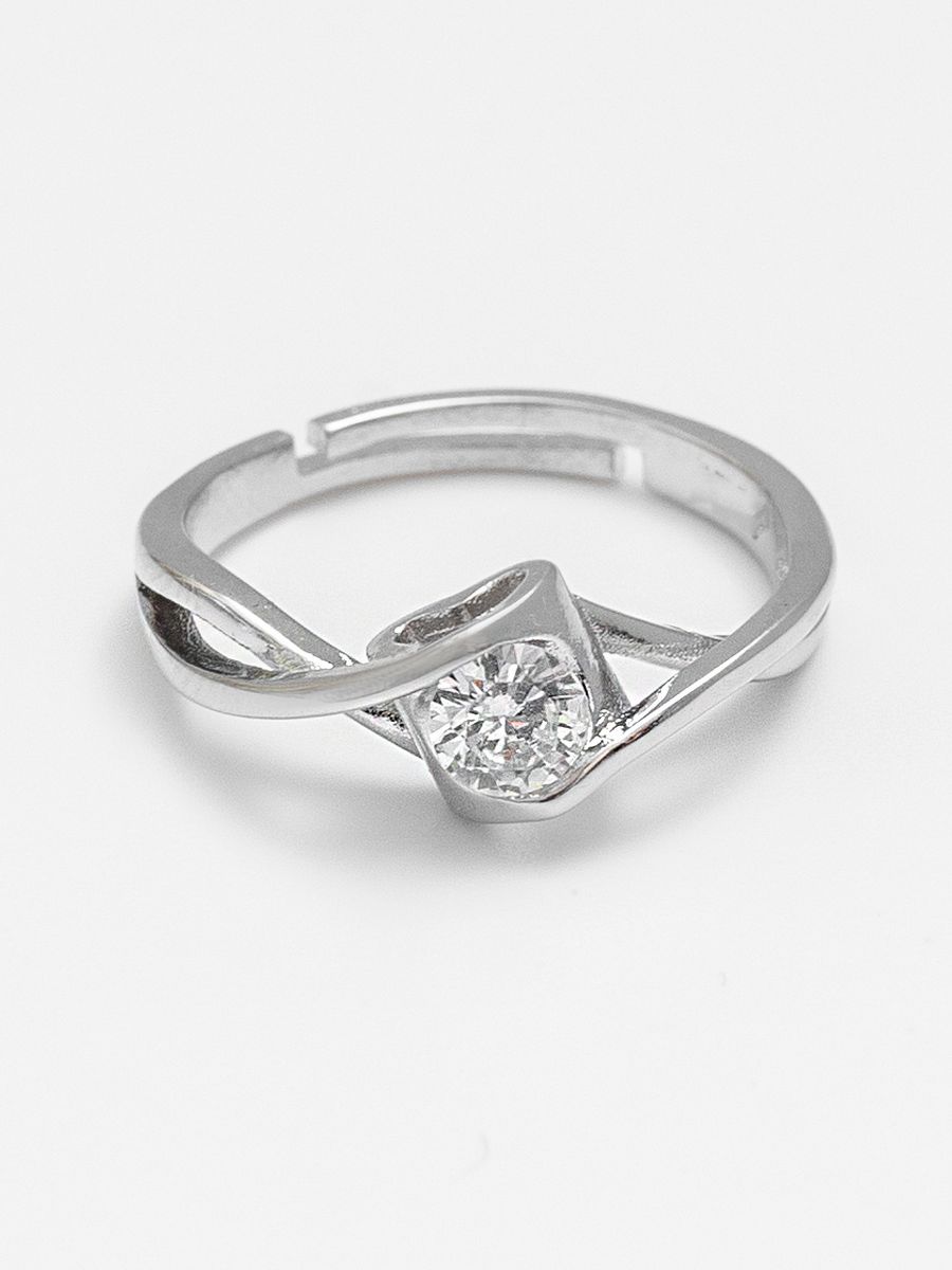Кольцо из латуни SHINE & BEAUTY KW00013, кристаллы