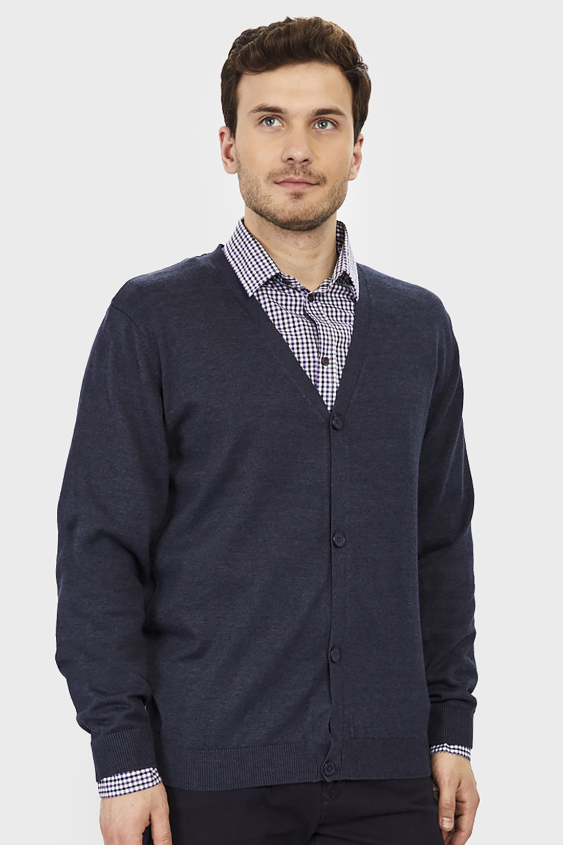 

Кардиган мужской BLUE SEVEN blue 7 376247 синий XXL, blue 7 376247