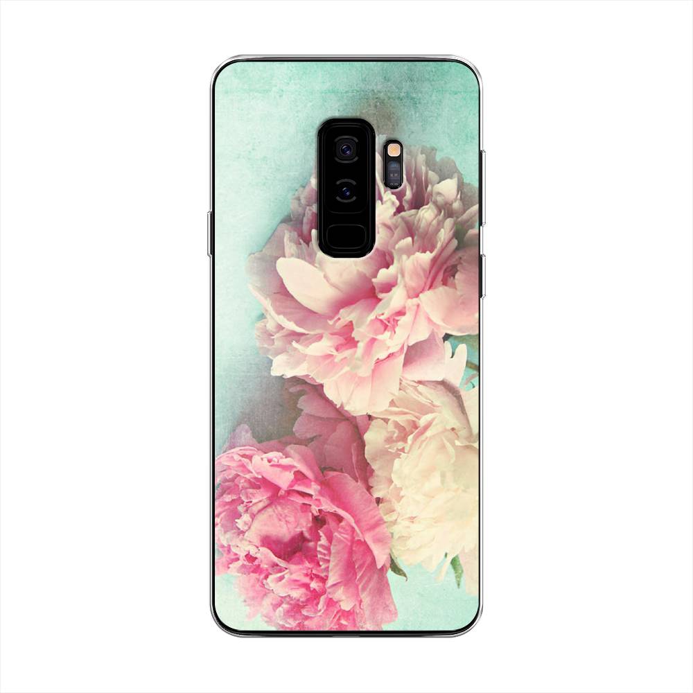 

Чехол Awog "Пионы new" для Samsung Galaxy S9 +, Голубой, 25850-8