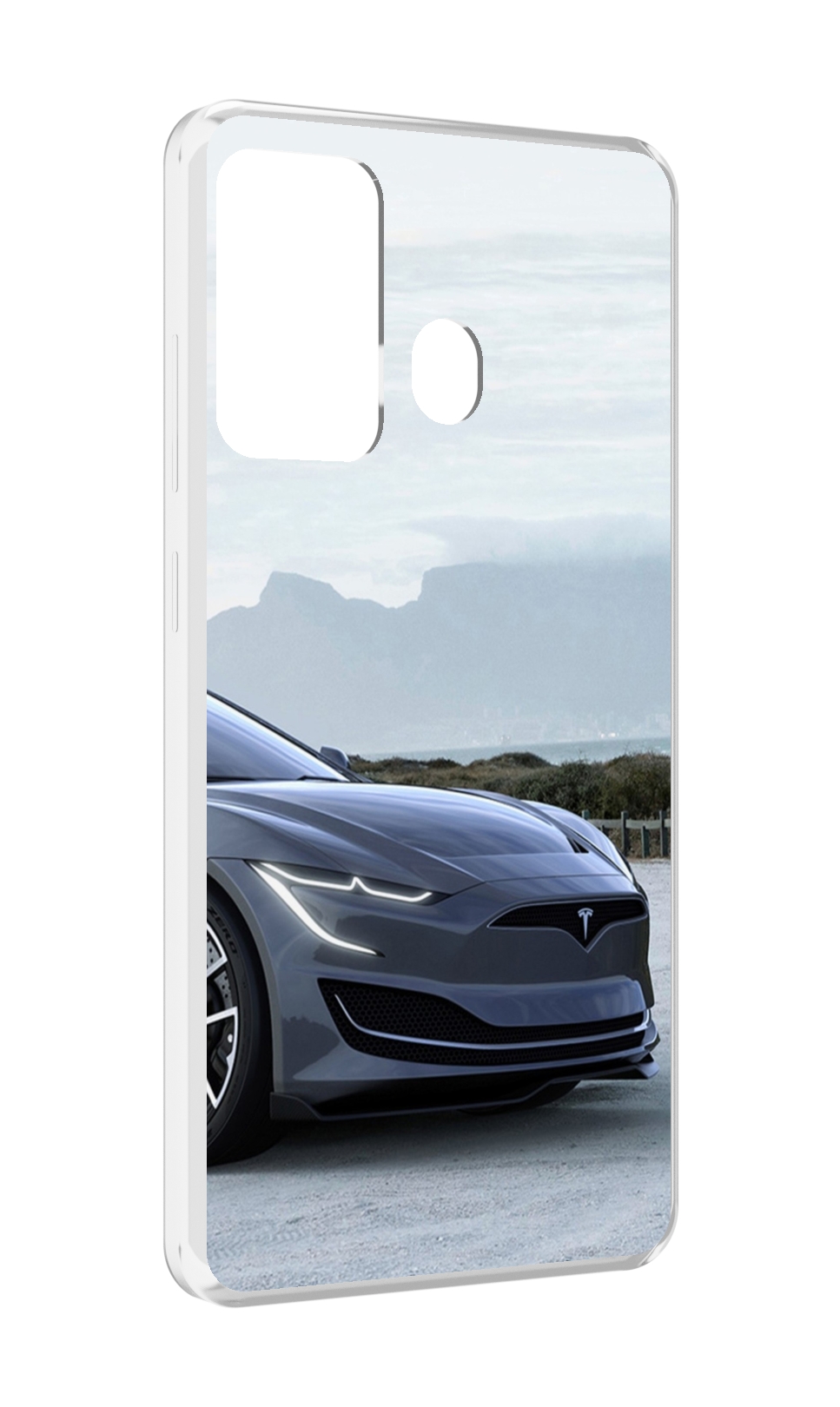 

Чехол MyPads tesla 2 мужской для ITEL A27 / ITEL P17, Прозрачный, Tocco
