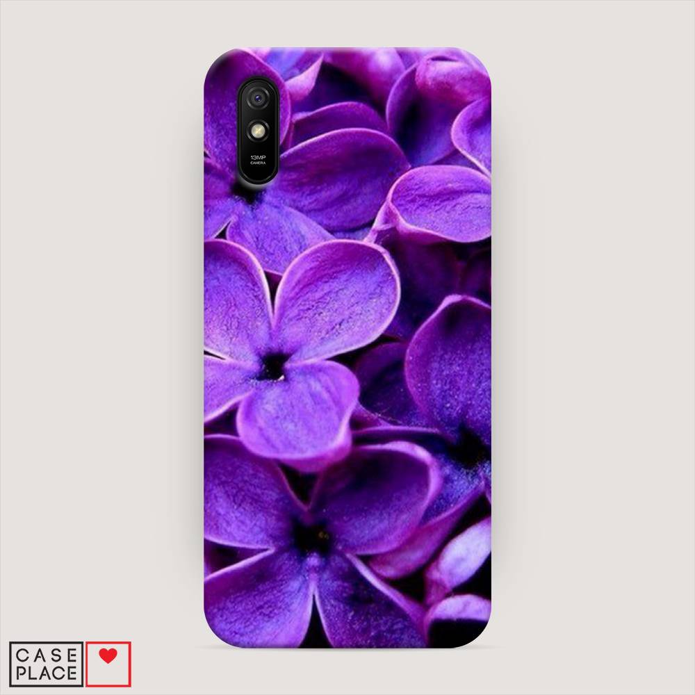 

Пластиковый чехол "Сирень крупная" на Xiaomi Redmi 9A, 38920-6