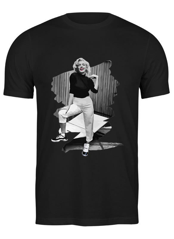 

Футболка мужская Printio Мэрилин монро (marilyn monroe) черная L, Черный, Мэрилин монро (marilyn monroe)