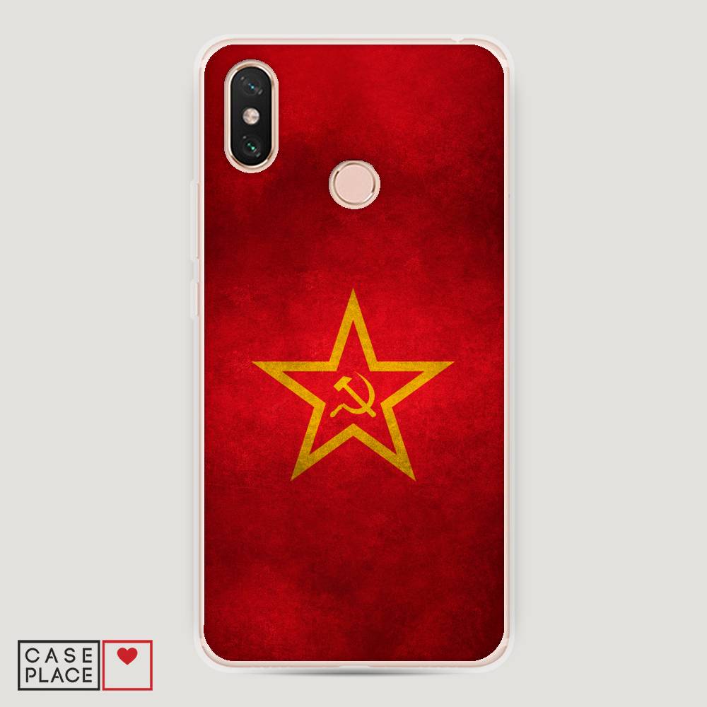 

Пластиковый чехол "Красное знамя" на Xiaomi Mi Max 3