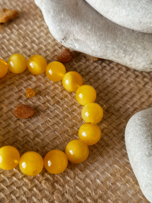 

Браслет из янтаря