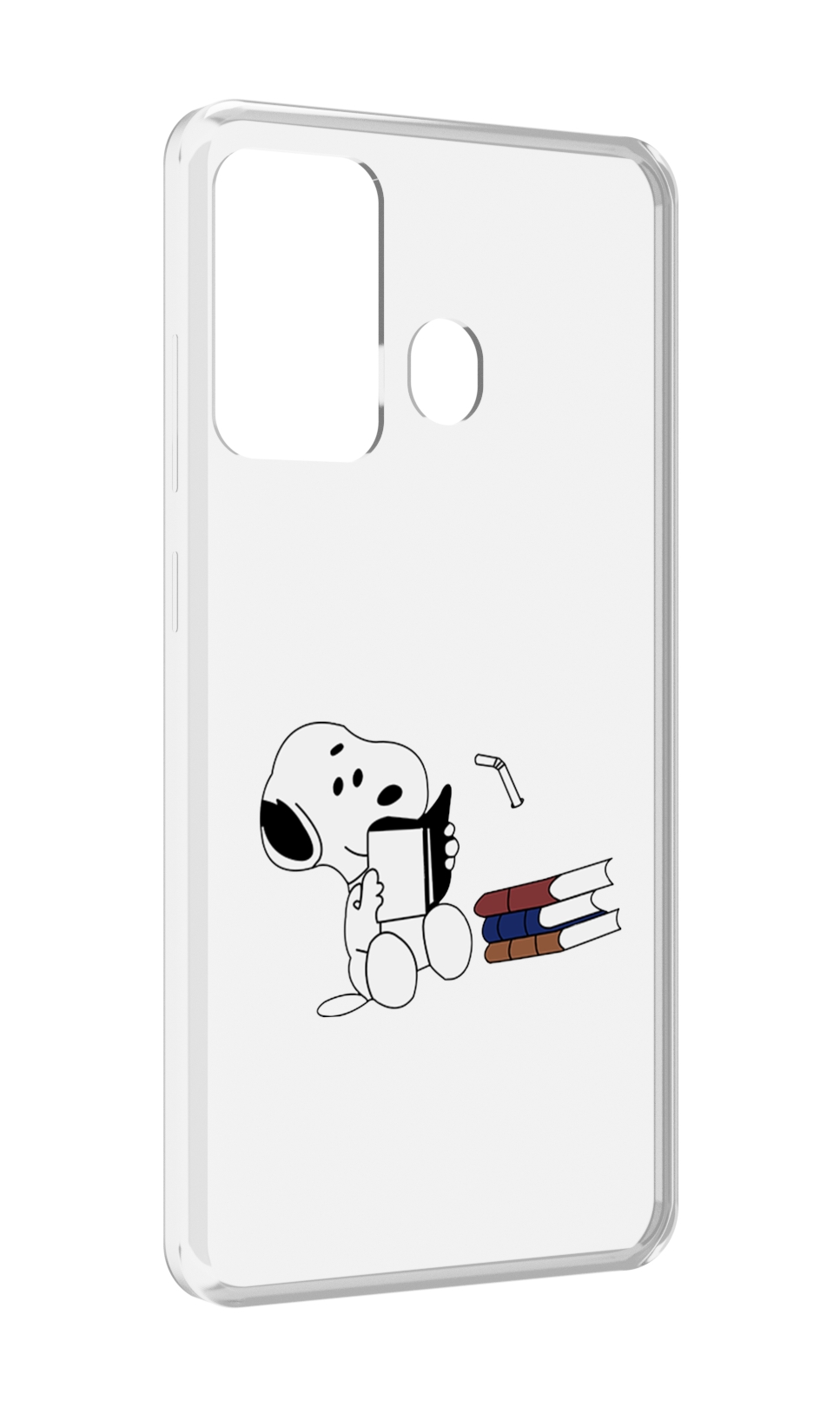 

Чехол MyPads собака-с-книжками для ITEL A27 / ITEL P17, Прозрачный, Tocco