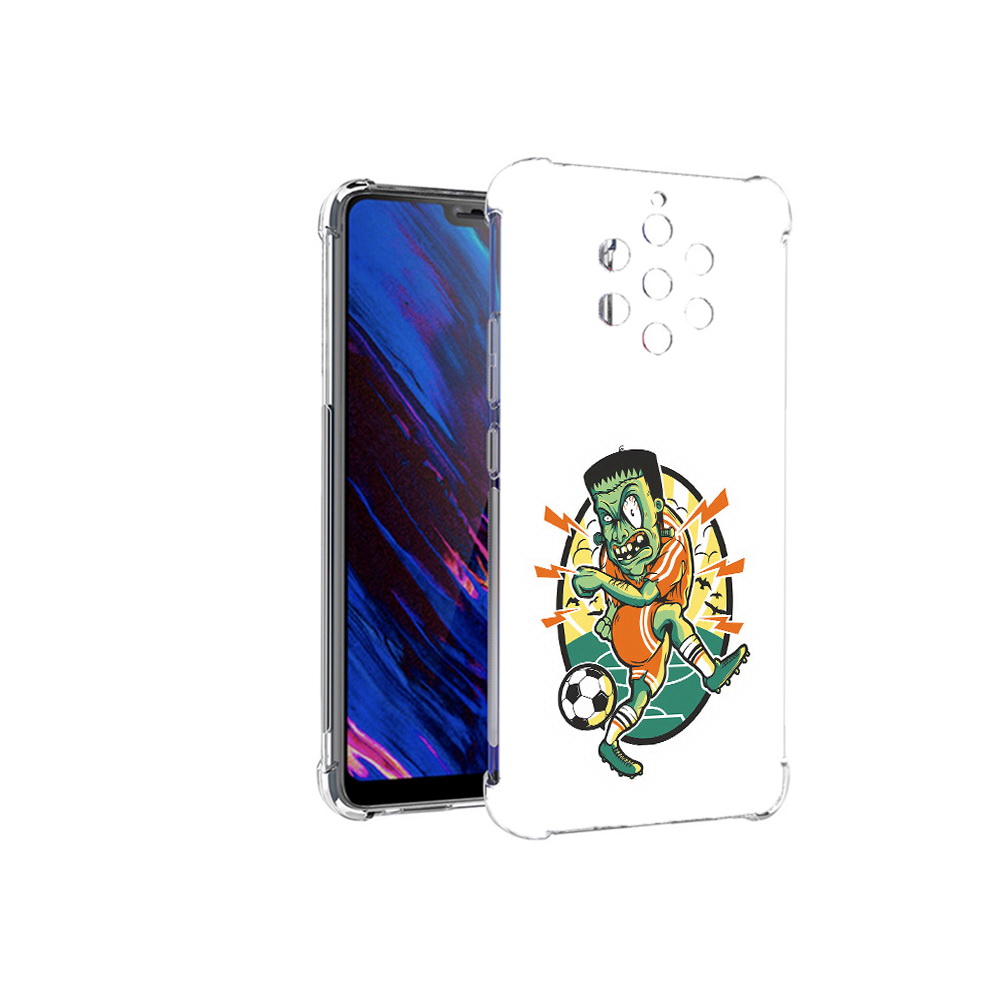 Чехол MyPads Tocco для Nokia 9 зомби футболист (PT125567.95.368)