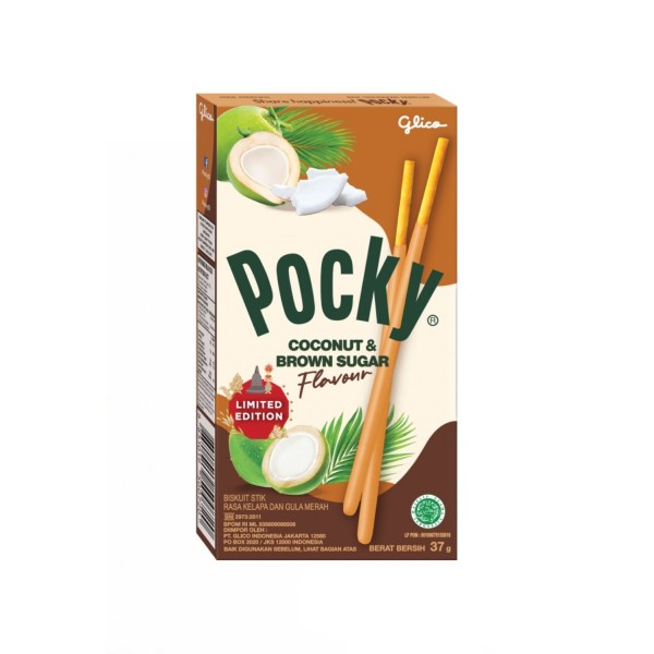 

Палочки Pocky GLICO кокос и тростниковый сахар, 37 г