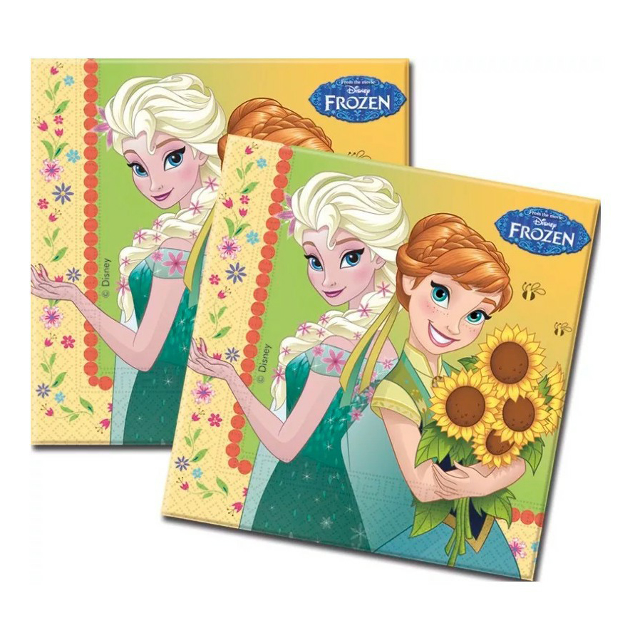 Салфетки бумажные для детей Procos Frozen fever 20 шт.