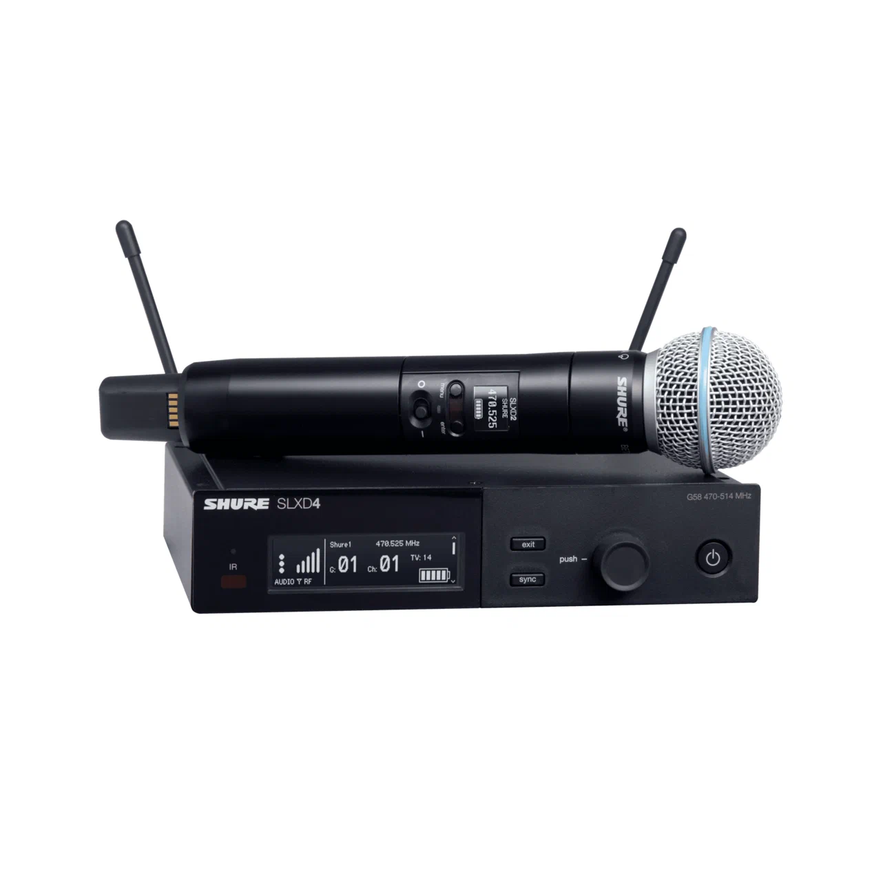 

Радиосистема Shure SLXD24E/B58 H56, SLXD24E/B58 H56