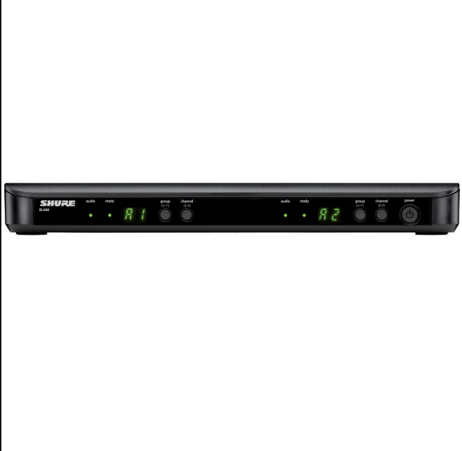 

Приемник для радиосистемы универсальный Shure BLX88E M17 662-686 MHz, BLX88E M17 662-686 MHz