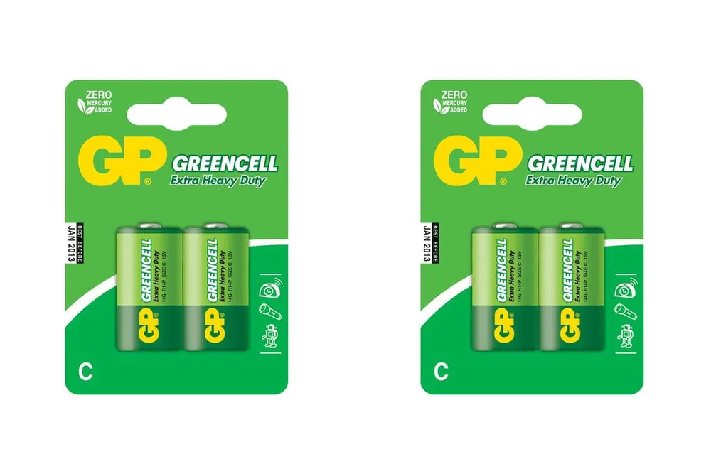 

Батарейки GP,GreenCell C/R14G (2 шт)-2 шт