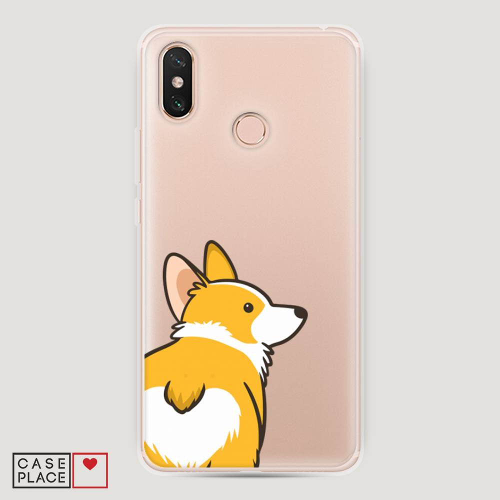 

Пластиковый чехол "Корги следуй за мной" на Xiaomi Mi Max 3