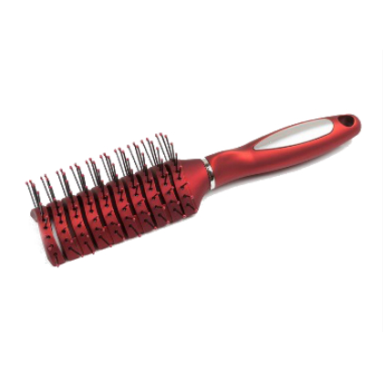 

Расческа массажная Zinger продувная цв red mda-371, Красный;серый