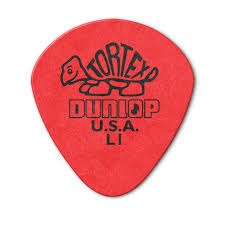 фото Медиатор dunlop 472rl1 tortex jazz i round red