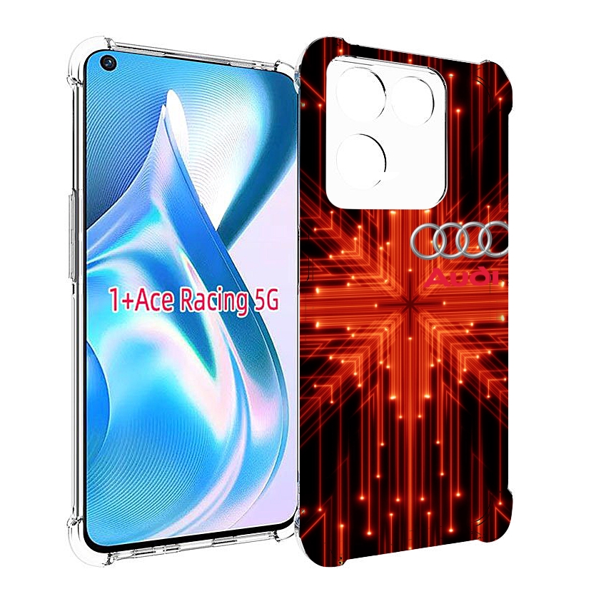 

Чехол Mypads Ауди-На-Неоновом-Фоне Для Oneplus Ace Racing, Прозрачный, Tocco