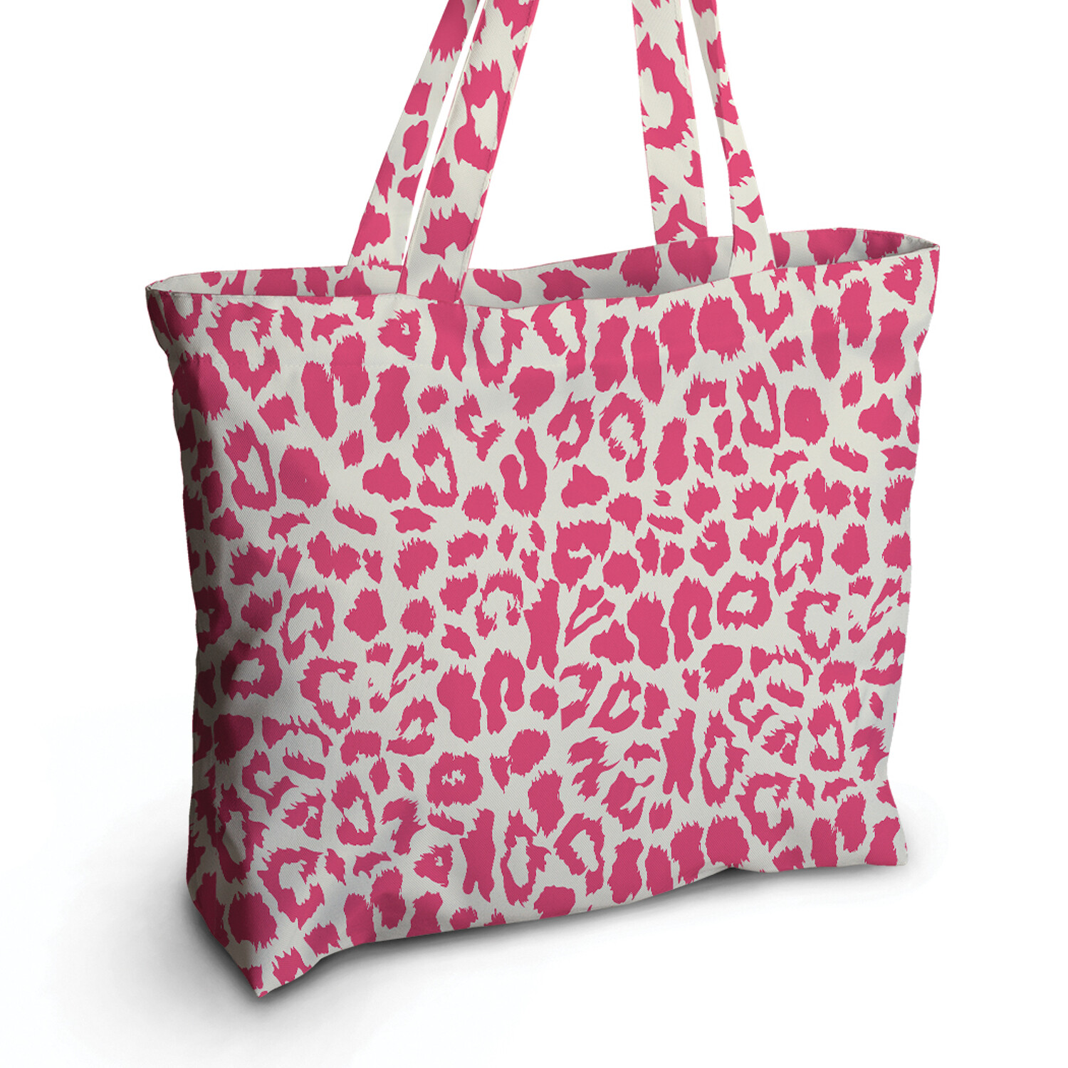 Сумка шоппер женская JoyArty bsz_3, розовый леопард