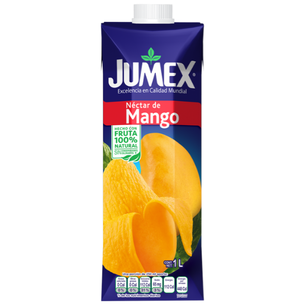 Jumex нектар манго с подсластителем, тетрапак, 1 л