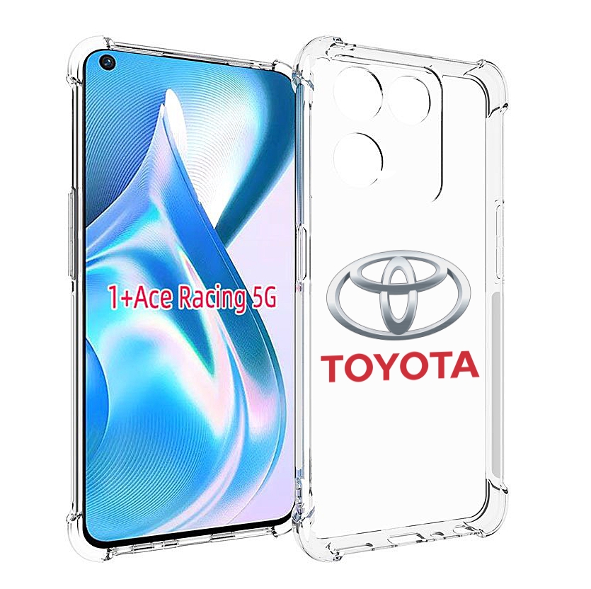 

Чехол Mypads Toyota 4 Мужской Для Oneplus Ace Racing, Прозрачный, Tocco