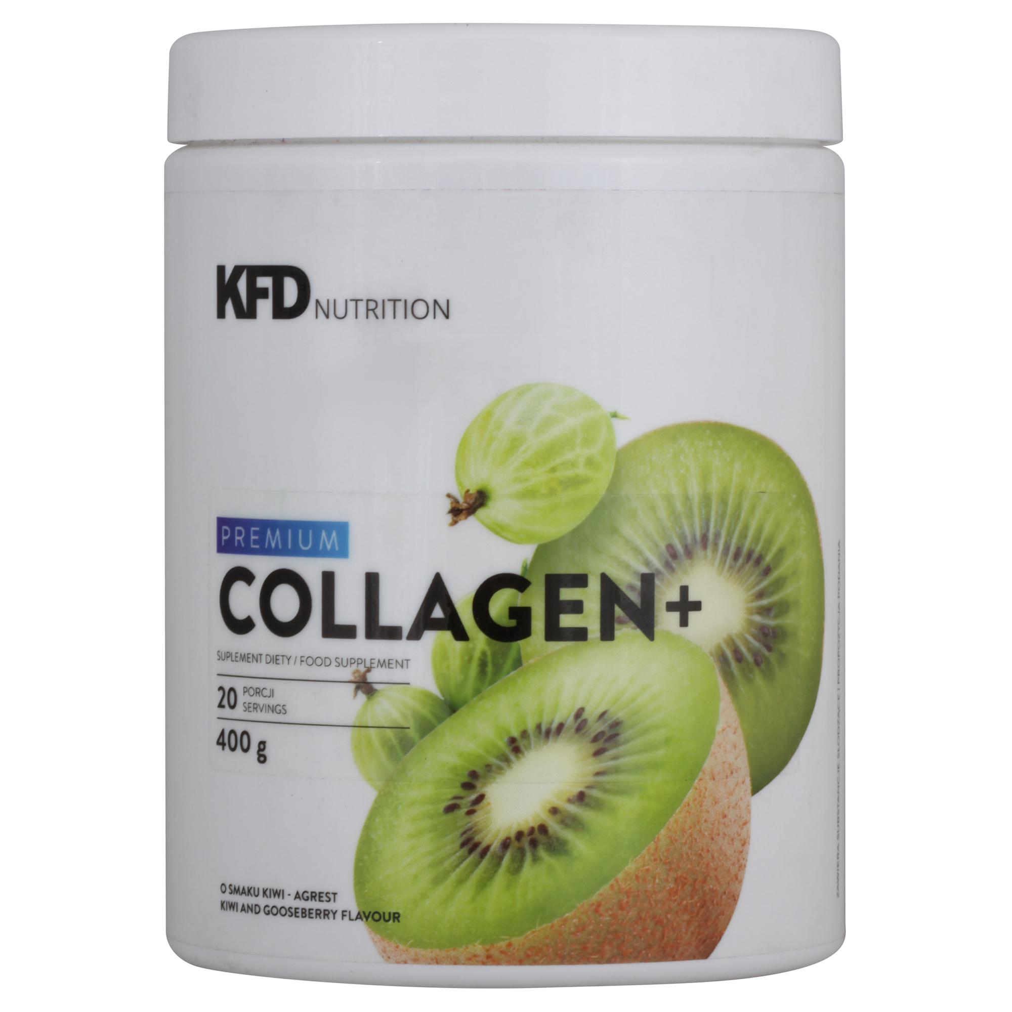 

KFD Collagen Plus (400 гр) (Киви-крыжовник)