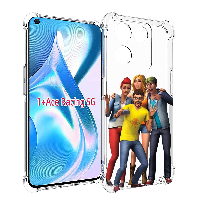 

Чехол Mypads Sims Для Oneplus Ace Racing, Прозрачный, Tocco