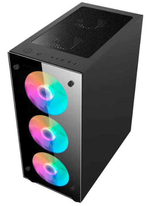 

Корпус компьютерный 1STPLAYER v3-a-4g6 отсутствует черный (), v3-a-4g6