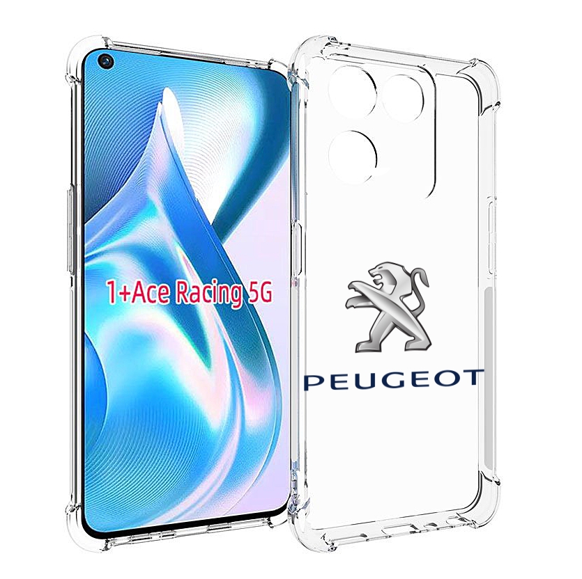 

Чехол Mypads Peugeot 3 Мужской Для Oneplus Ace Racing, Прозрачный, Tocco