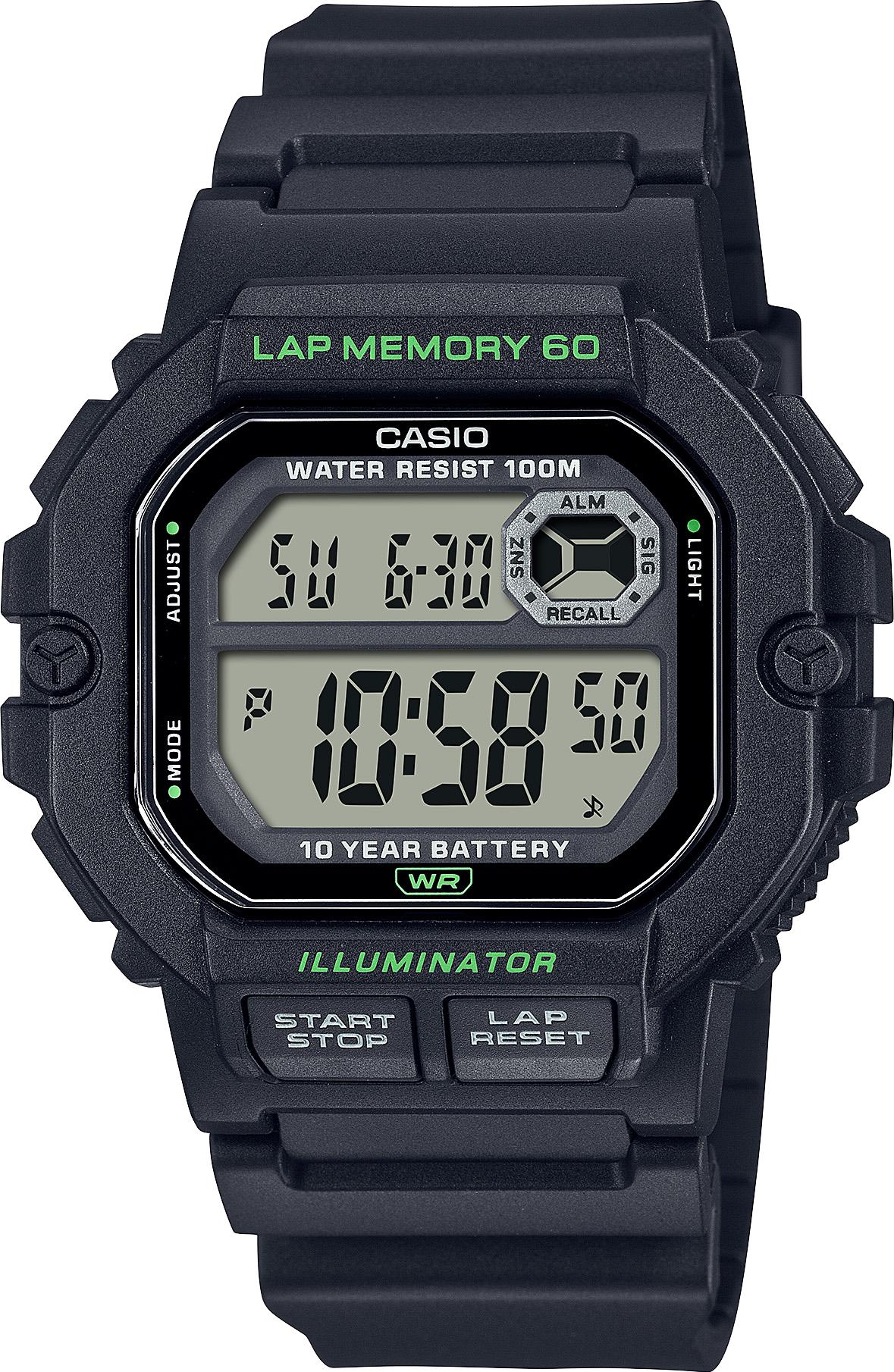 

Наручные часы мужские Casio WS-1400H-1A, WS-1400H-1A