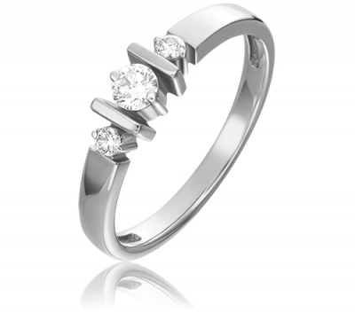 

Кольцо из золота р. 17 PLATINA jewelry 01-0645-00-101-1120-30, бриллиант, 01-0645-00-101-1120-30