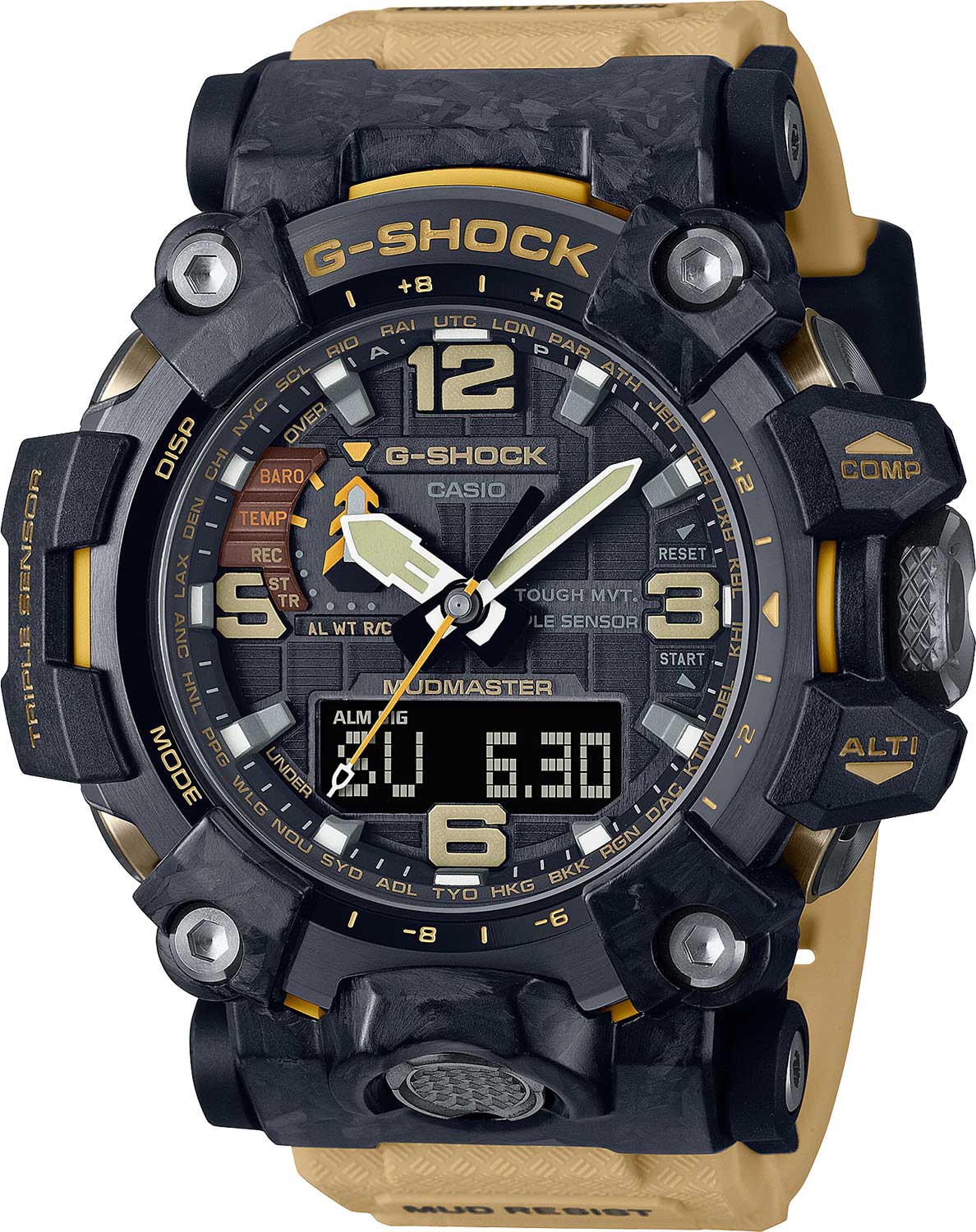 

Наручные часы Casio G-SHOCK GWG-2000-1A5ER с хронографом