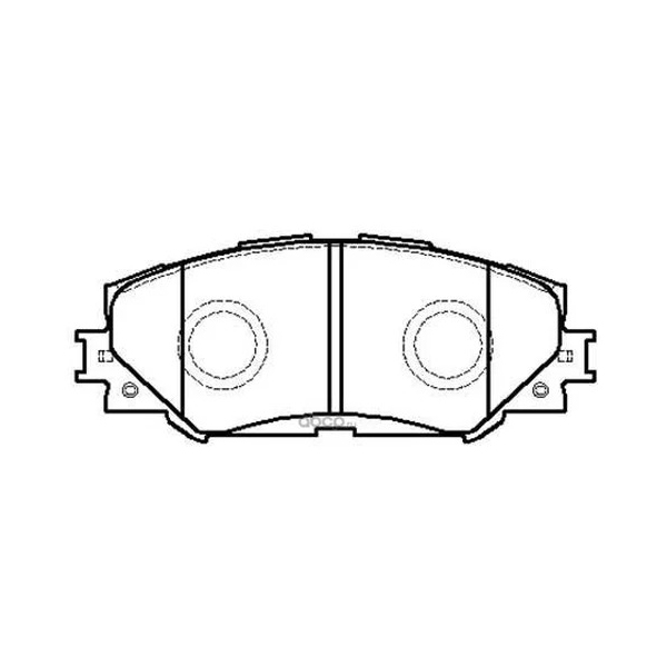 

Тормозные колодки HSB передние HP5176, HP5176