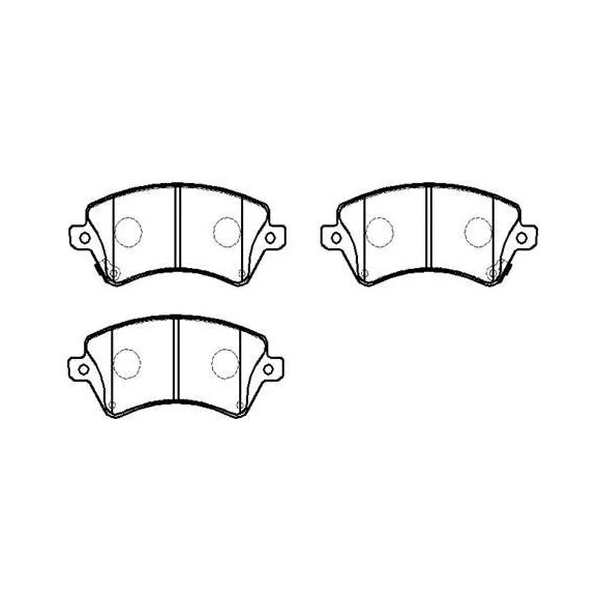 

Тормозные колодки HSB передние HP5145, HP5145